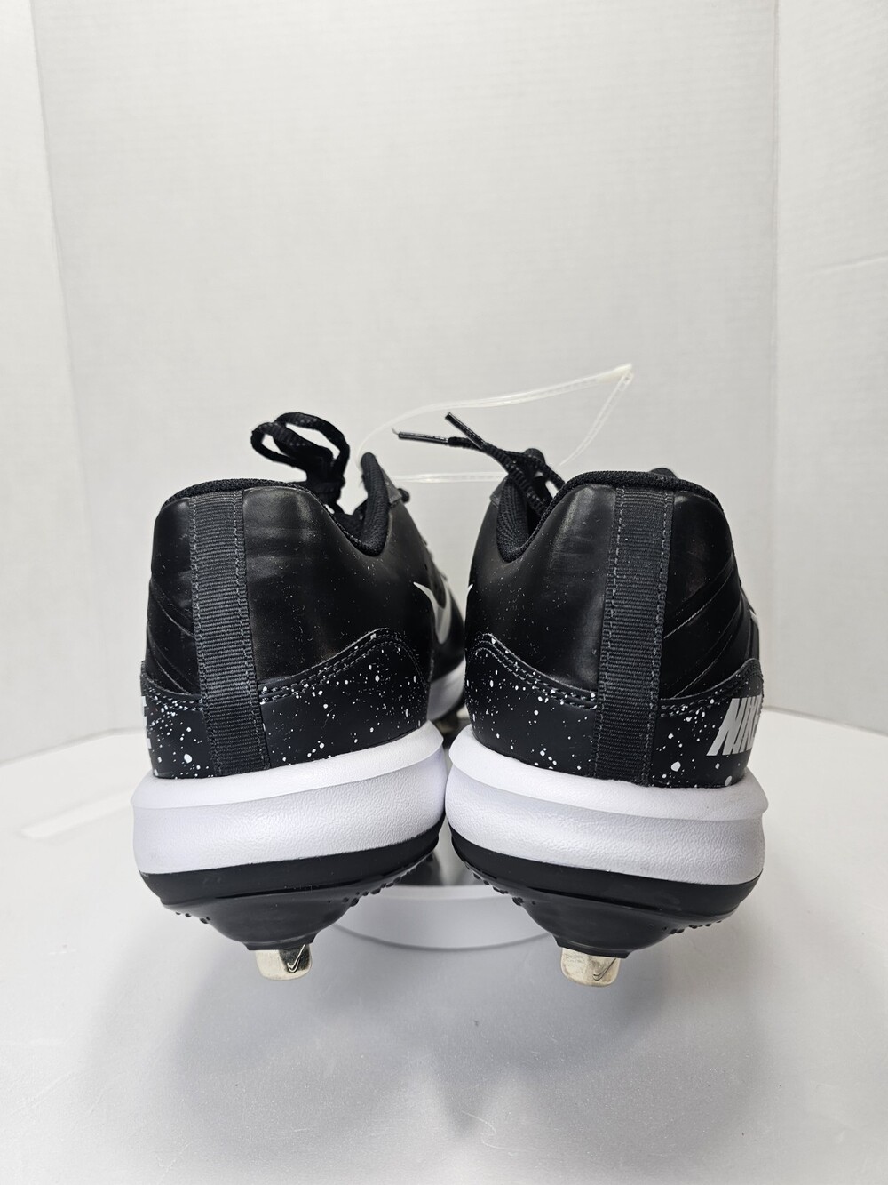 Nike Alpha Huarache Varsity 4 Low Men 15 Baseball Cleats Black DJ6516-001 - Picture 4 of 12